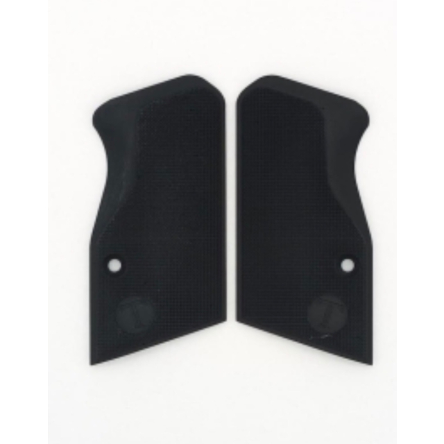 TANFOGLIO GRIP PLATE Aluminium LF CUSTOM - BLACK