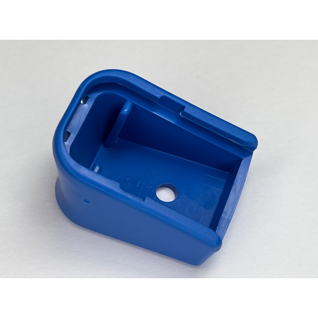 Magasinbotten EXTENDED +2 basepad BLÅ / BLUE / BLE