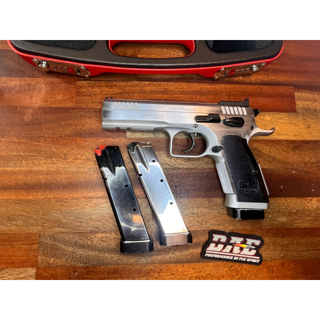 BEG Tanfoglio Stock III SF 9x19 12,5cm CHROME R188
