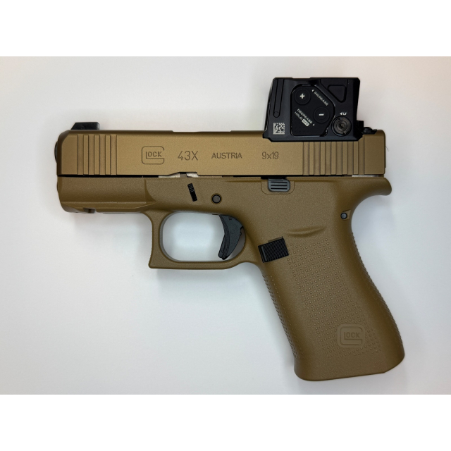 Glock 43X COA COYOTE 9x19 inkl AIMPOINT COA 3,5 MOA