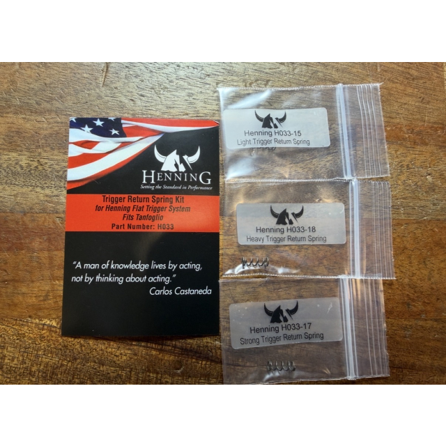 Henning Trigger Return Spring Kit, Tanfoglio