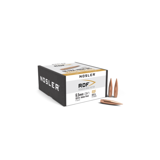 NOSLER RDF 6,5mm (.264") 150Gr / 9,7g, 100 kulor