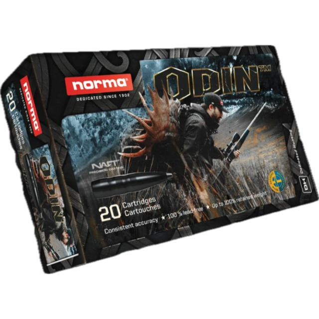 NORMA ODIN .308W Lead-free 9,7g / 150 gr 870 m/s 20 ptr