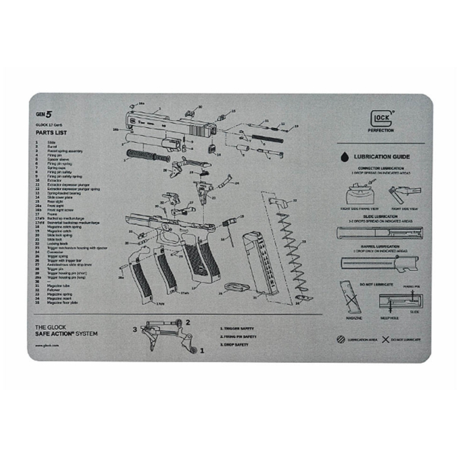 VAPENVÅRDSMATTA Glock Gen5