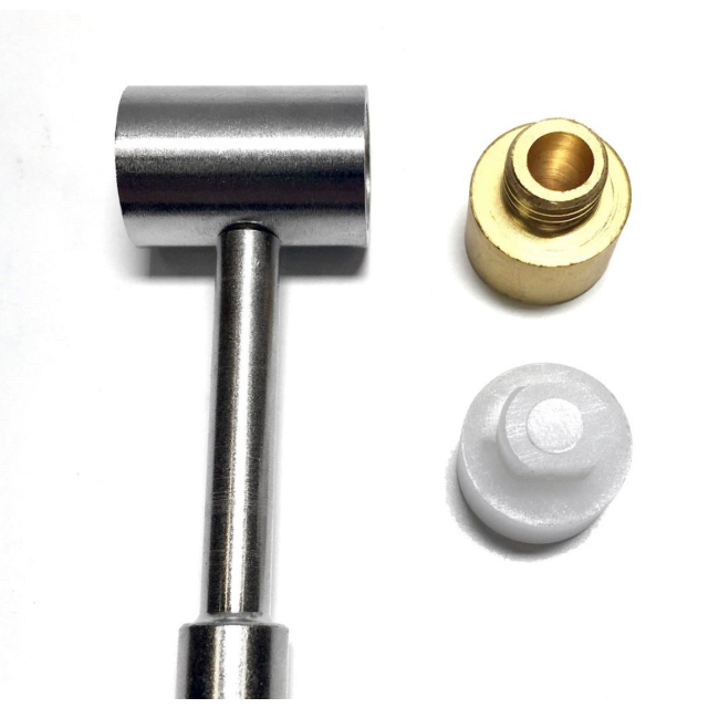 Brass & Nylon Tip Armorer Hammer (3oz)