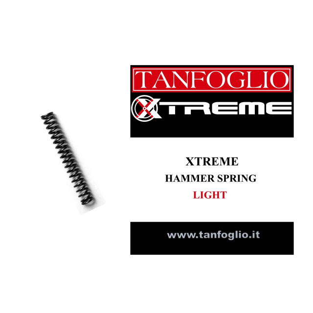 Tanfoglio Hammer SPRING #1, 9,5 Lb, XTREME LIGHT,