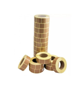 DAA Klistelappar 22x22mm TAN/WELLPAPP 