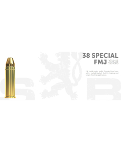 S&B .38 SPL 158G FMJ 50 ptr