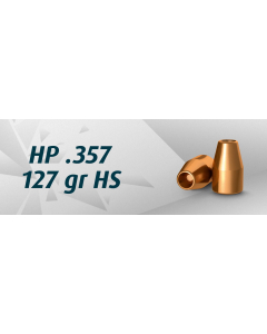 HN 9 mm HP .357"/127 Grain HP HS, 500 st