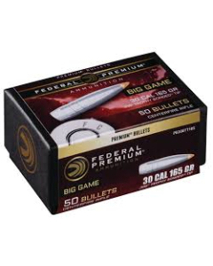 FEDERAL Trophy Bonded Tip Kula .30 165 Gr