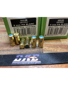 Knallpatron S&B 9 PAK Blank, 50rd, PISTOLAMMO