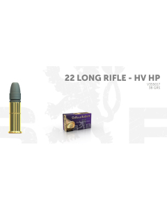 S&B .22 Lr HV HP 38G LHP, 50 ptr V355017