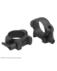 Stålringar 25 mm, QR till Kikarsikte