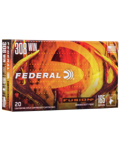 FEDERAL FUSION .308W 165g Bonded SP 20 rd
