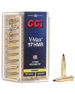 CCI .17 HMR 17gr V-MAX  50 ptr #49