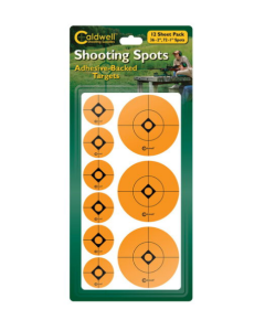 Caldwell Självhäftande målprickar -  2", 36 st & 1", 72 st