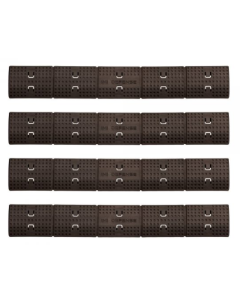 IMI Picatinny Rail Cover BLK (4 pcs.)