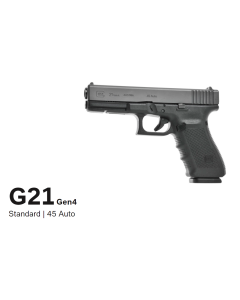 Glock 21 Gen4  .45 ACP Piplängd 11,7 cm (4,6")