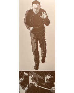 Måltavla Helfigur 78x200