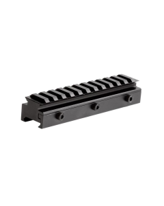 Skena Picatinny AR10/AR15. 2,2x12,7cm BLK