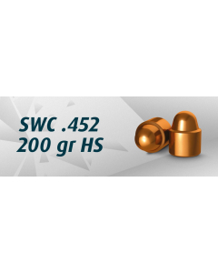 Kula HN .45 SWC .452"/200 Grain SWC HS 250 st