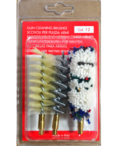 Putsborstar till Gevär och Pistol läskstång Kal 12