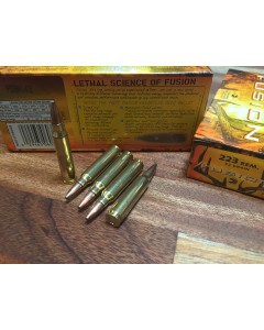 FEDERAL FUSION .223R 62G SP 20 ptr (F223FS1)
