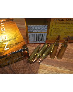 FEDERAL FUSION .22-250R 55G SP 20 rd