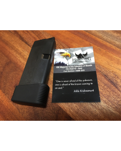 Henning Glock 43 Mag Extension +2rd 