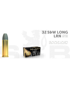 S&B .32 S&W LONG 100G LRN 50 ptr