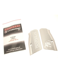 TANFOGLIO GRIP PLATE XTREME SF CUSTOM - Silver