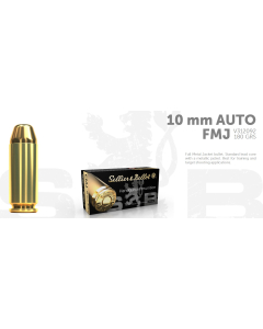 S&B 10mm AUTO 180G FMJ  50 ptr