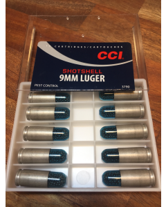 CCI 9x19 SNAKESHOT, 10 PTR