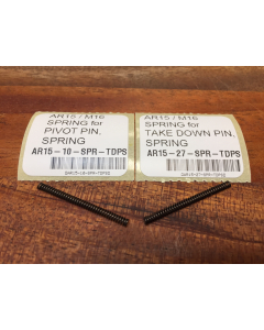 SPRING for TAKE DOWN & PIVOT PIN AR15