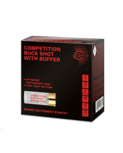 GECO Competition Buck Shot with Buffer 12/70, 25 p