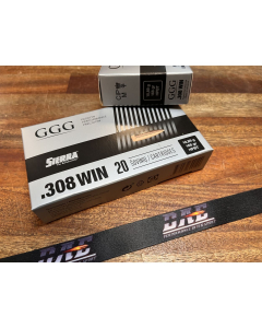GGG .308W 168 Grain Match King HPBT 20 ptr