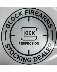 Glock Klistermärke "Stocking Dealer" 14,5x14,5cm