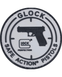 Patch Glock Rubber Badge, Velcro with Counterpart,