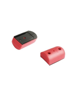 Gummibotten till Stålmagasin SIG/ CZ/ TANFOGLIO/ BERETTA 92, RÖD