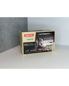 Norma 6,5x55 JAKTMATCH FMJ 124G, 8Gram 50 ptr