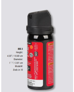 OC Sabre Defense 42g, MK3 -Stråle SEC51CFT10