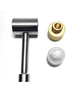 Brass & Nylon Tip Armorer Hammer (3oz)