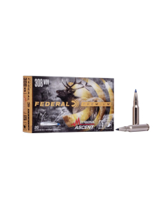 Federal Ammunition 308 Win Terminal Ascent 175gr 20 ptr