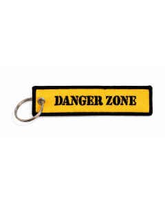 FLAGGA till Säkerhetspropp, DANGER ZONE, YELLOW