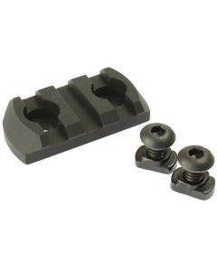 Rail kit M-LOK. 3 Slot Picatinny Rail 4cm SVART