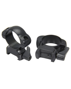 Kikarringar av STÅL, QD, 30mm, Weaver, Hög