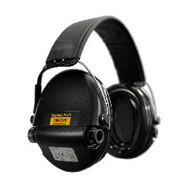 Hörselskydd SORDIN SUPREME PRO-X H2 LED BLACK incl