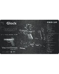 Bänkmatta / Vapenvårdsmatta Glock Bänkmatta