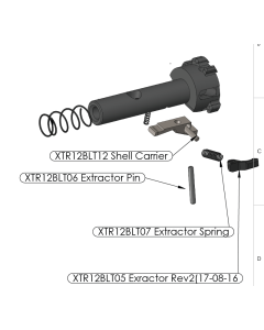 Spare Parts for UTAS XTR-12 XTR-12 EXTRACTOR SPRIN