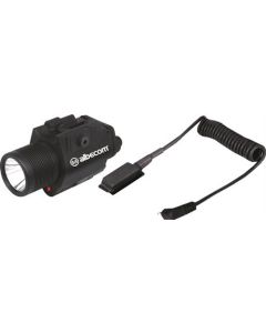 Vapenlampa Vit LED 750 Lumen, med Strobe / Laser r